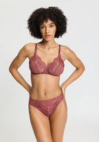 Lysia Lace Trim Soft Cup Bra | Apple Butter 70760-2441