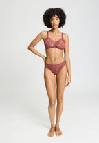 Lysia Lace Thong | Apple Butter 70762-2441