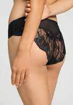 Lysia Lace High Cut Brief | Black 70763-019