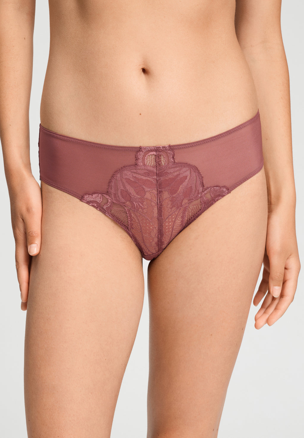Lysia Lace High Cut Brief | Apple Butter 70763-2441
