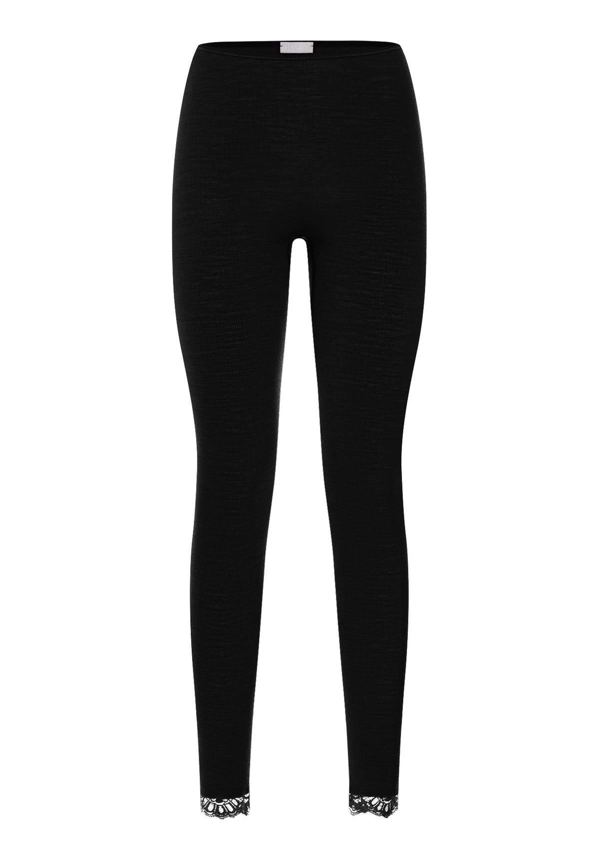 Woolen Lace Leggings | Black 70771-019