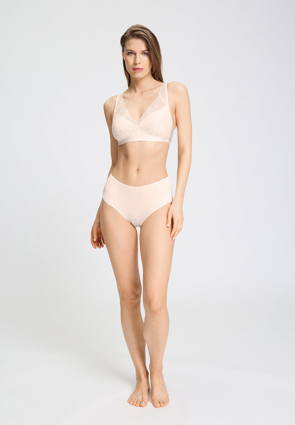 Azelia Light Padded Soft Cup Bra | Creamy Glass 70773-2324