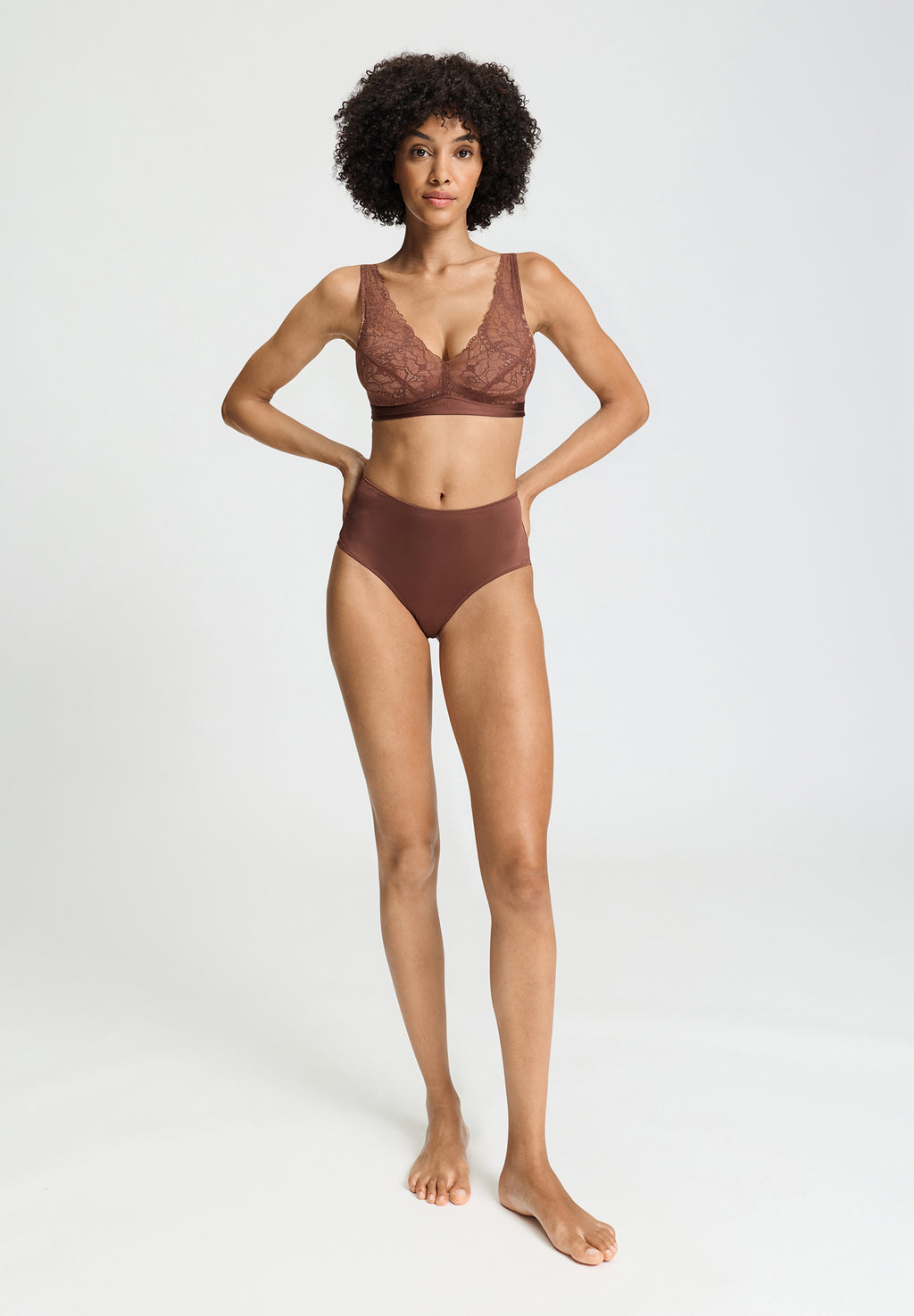 Azelia Light Padded Soft Cup Bra | Cinnamon 70773-2790
