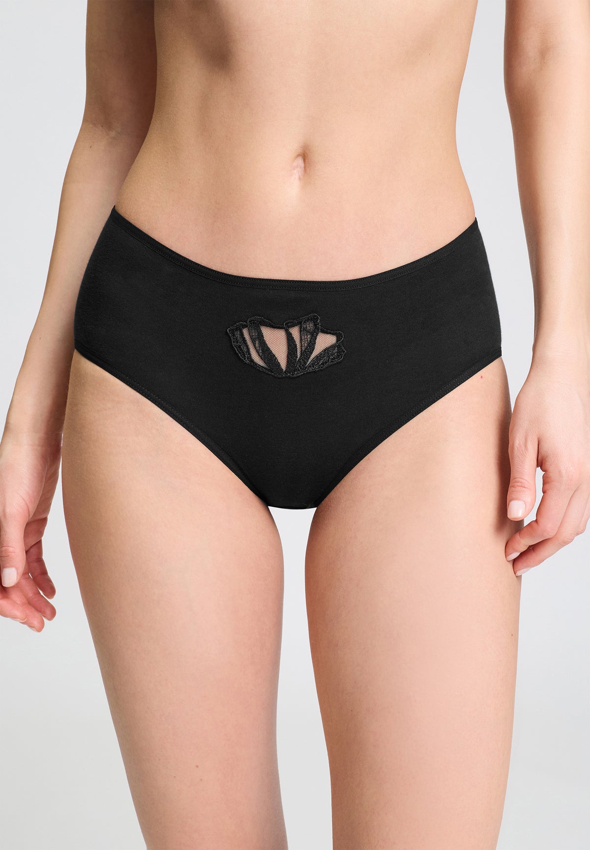 Rosaria Hicut Brief | Black 70785-019