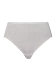 Celeste Wool And Silk Lace Trim Full Briefs | Silver Vapor 70819-2652