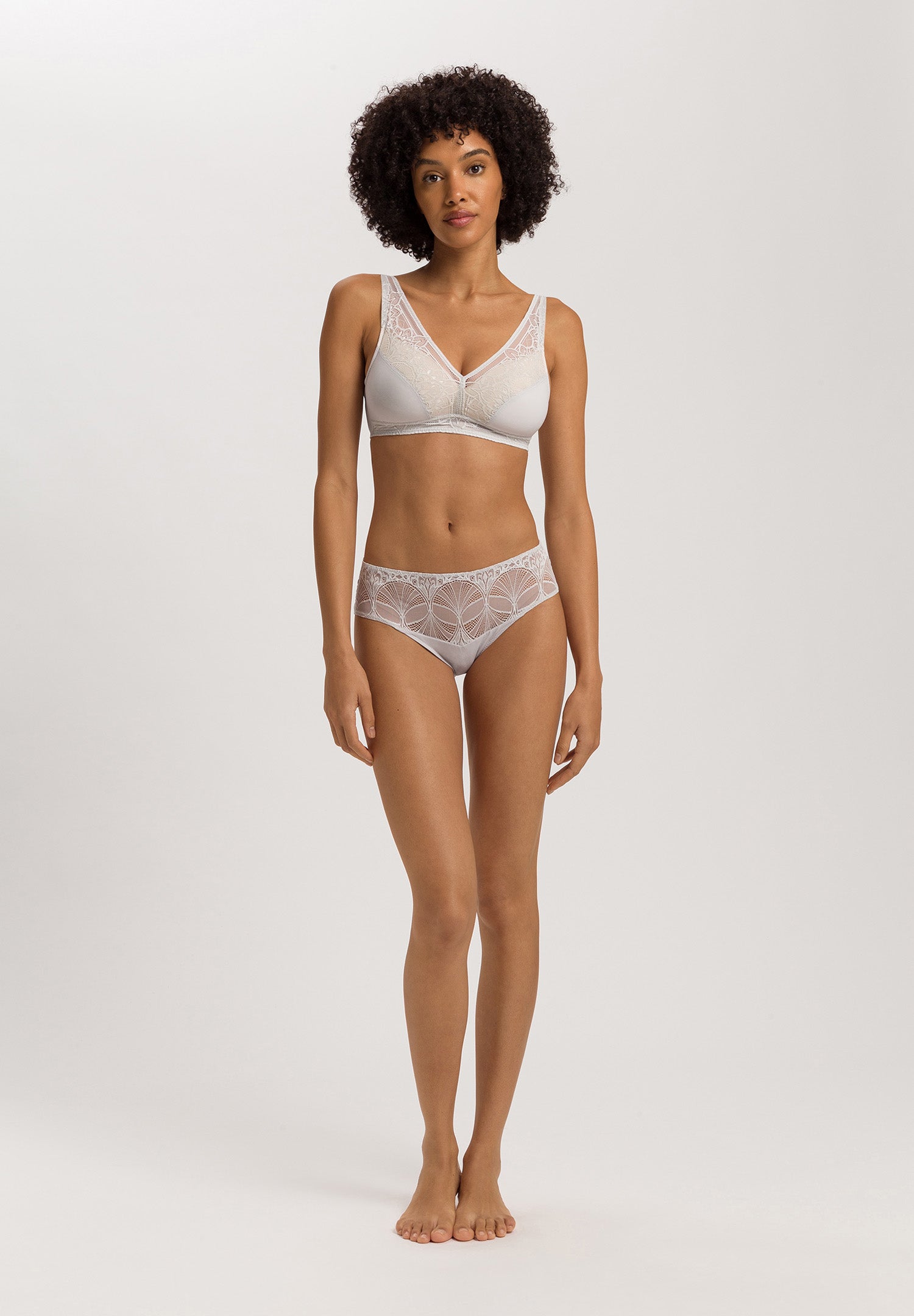 Holly Lace Spacer Soft Cup Bra | Silver Vapor 70821-2652