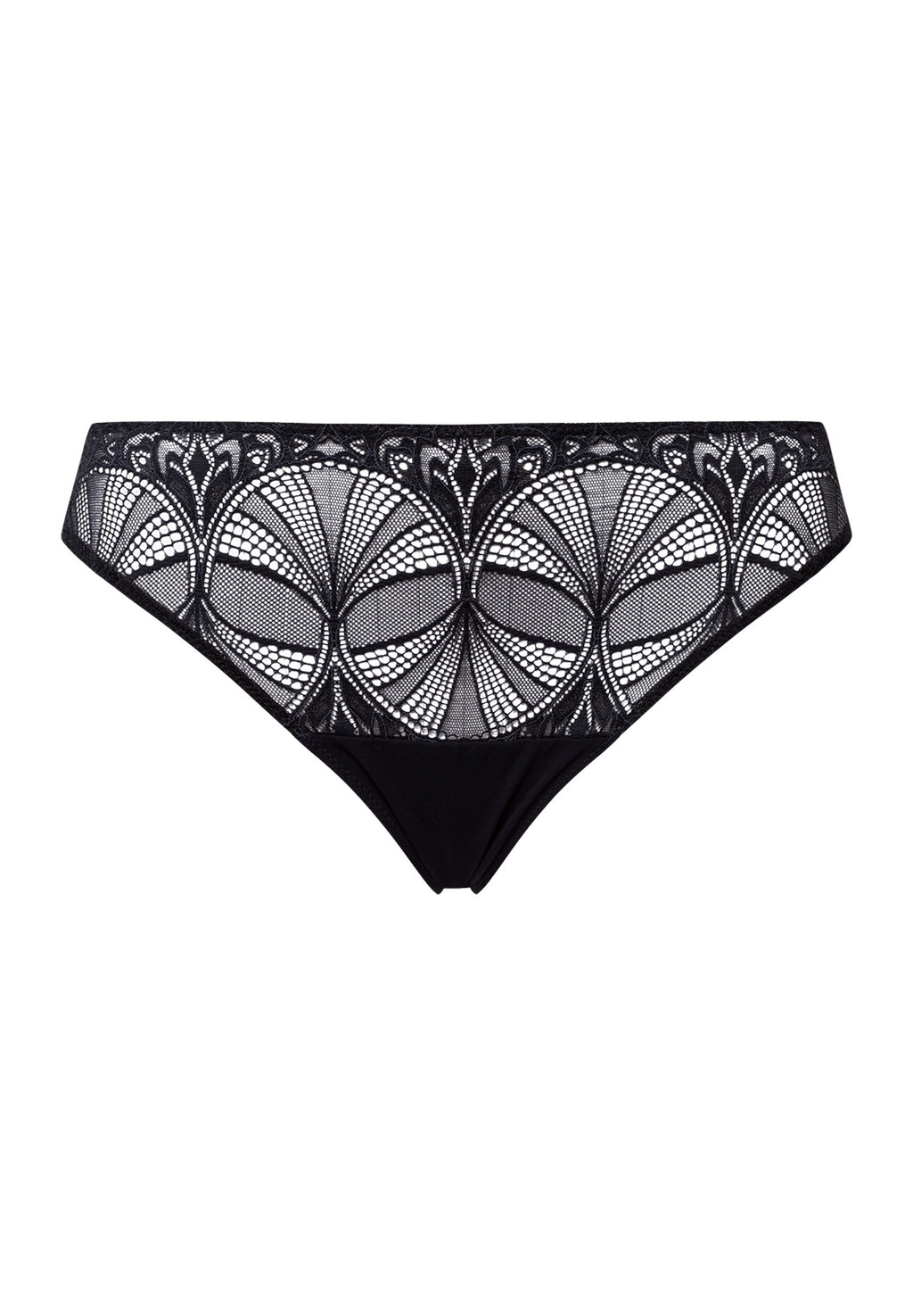 Holly Lace Brazillian Panty | Black 70823-019