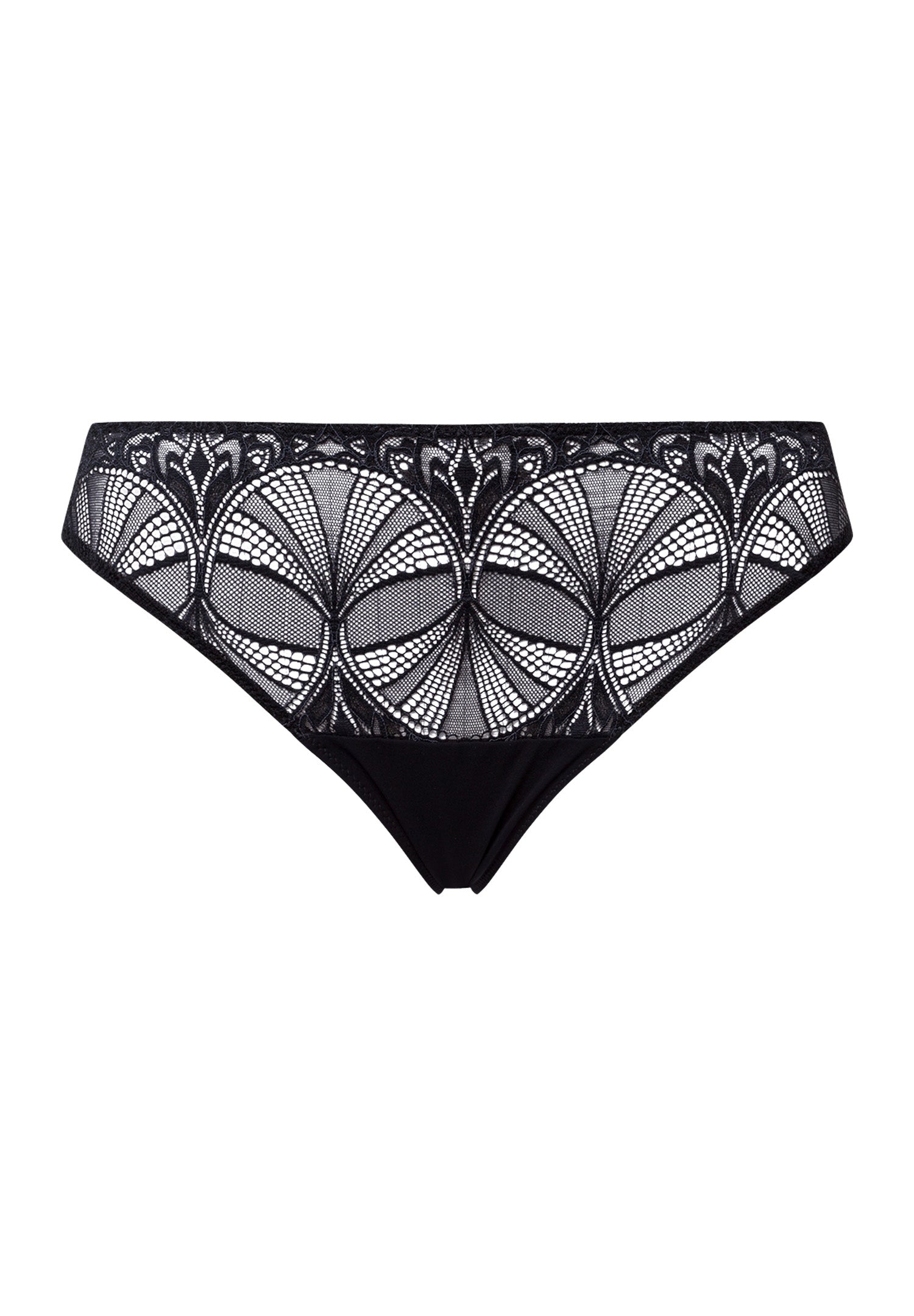 Holly Lace Brazillian Panty | Black 70823-019