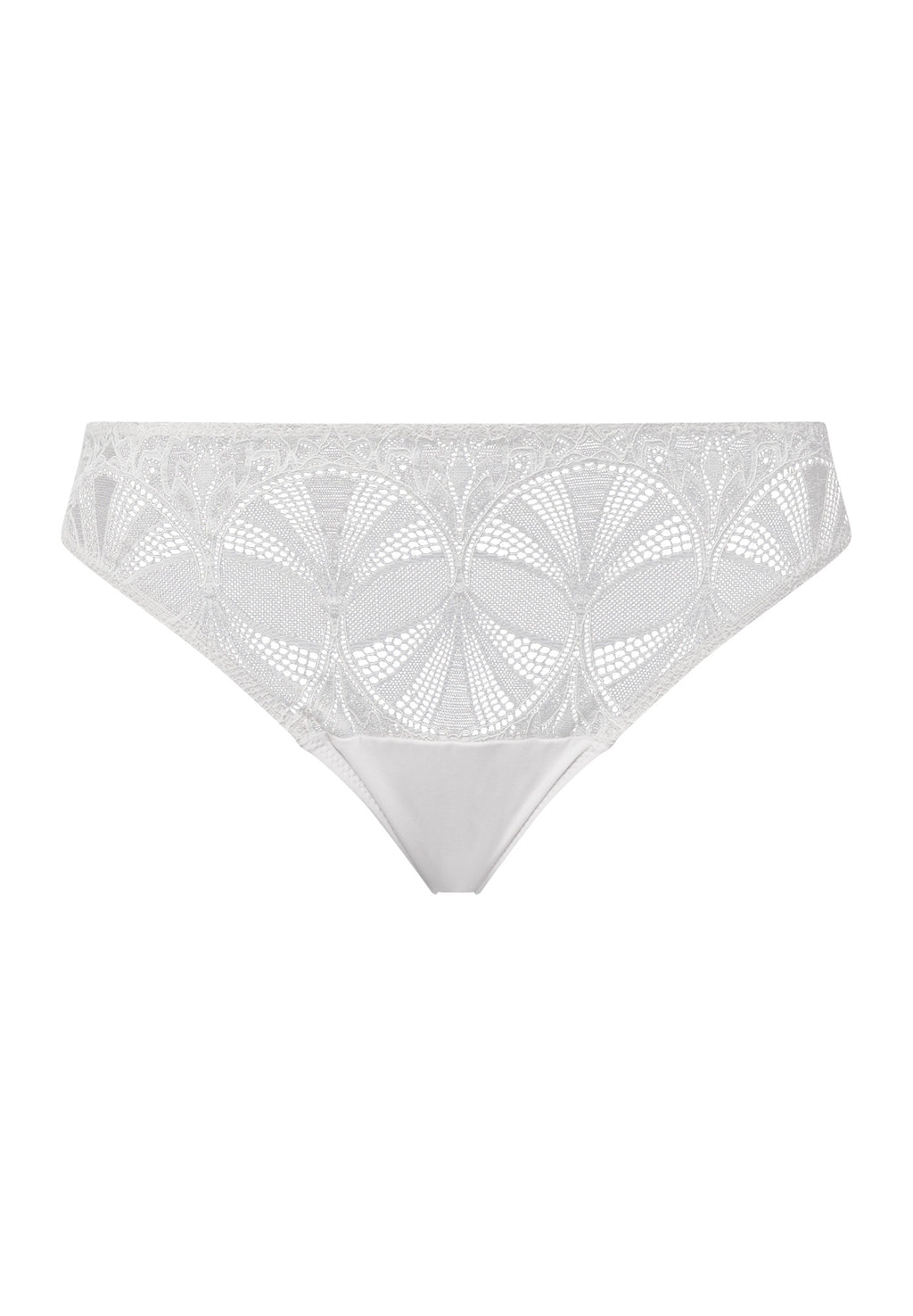 Holly Lace Brazillian Panty | Silver Vapor 70823-2652
