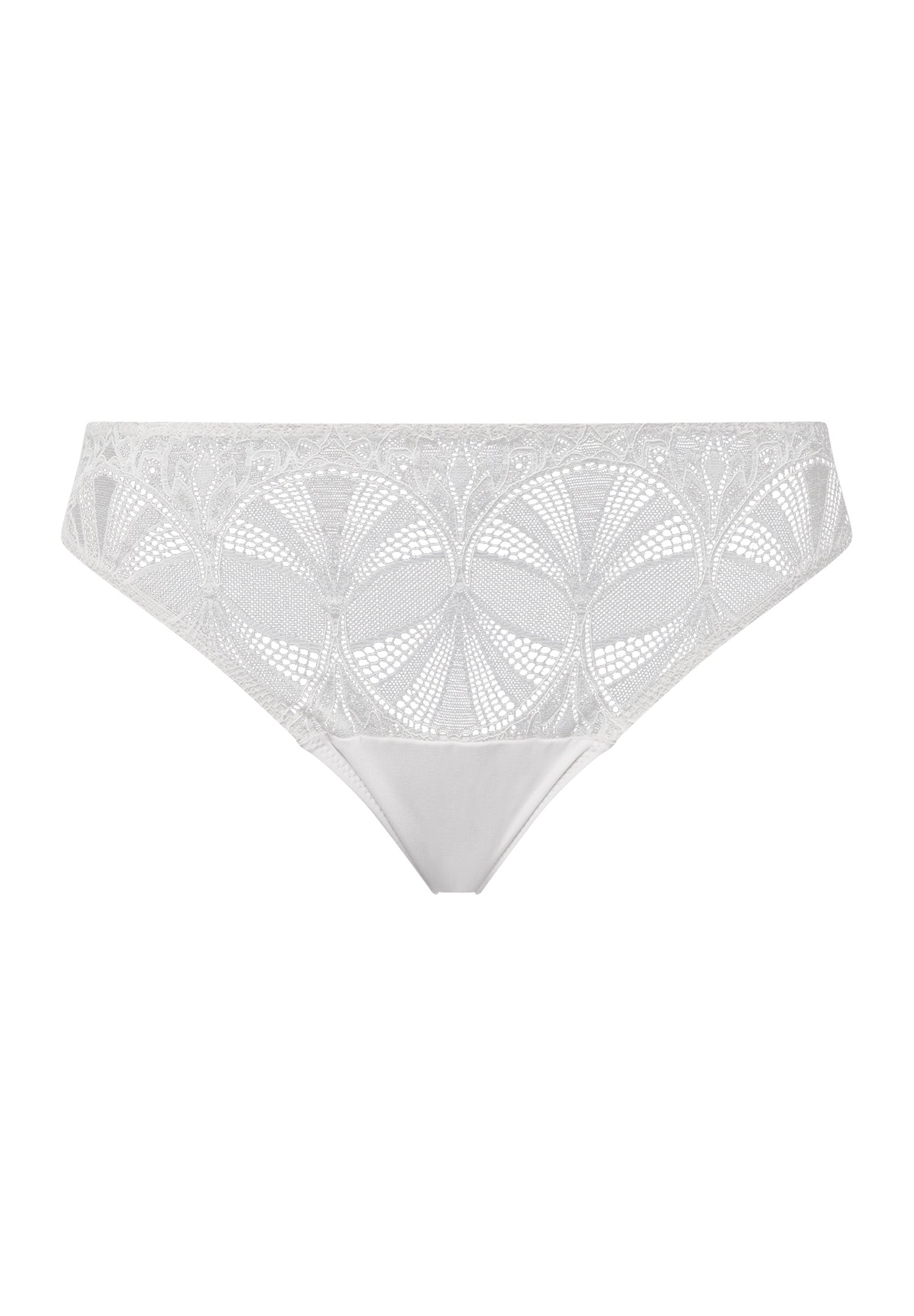 Holly Lace Brazillian Panty | Silver Vapor 70823-2652
