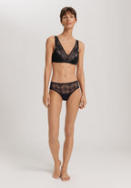 Holly Lace Hi-Cut Briefs | Black 70824-019