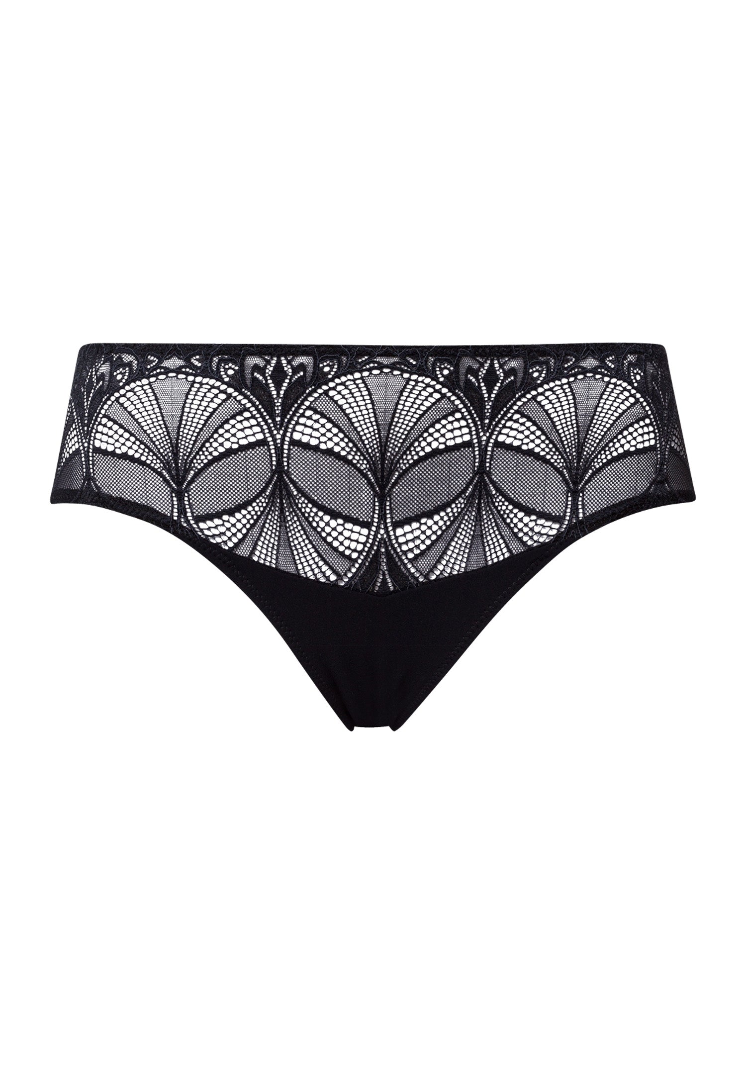 Holly Lace Hi-Cut Briefs | Black 70824-019