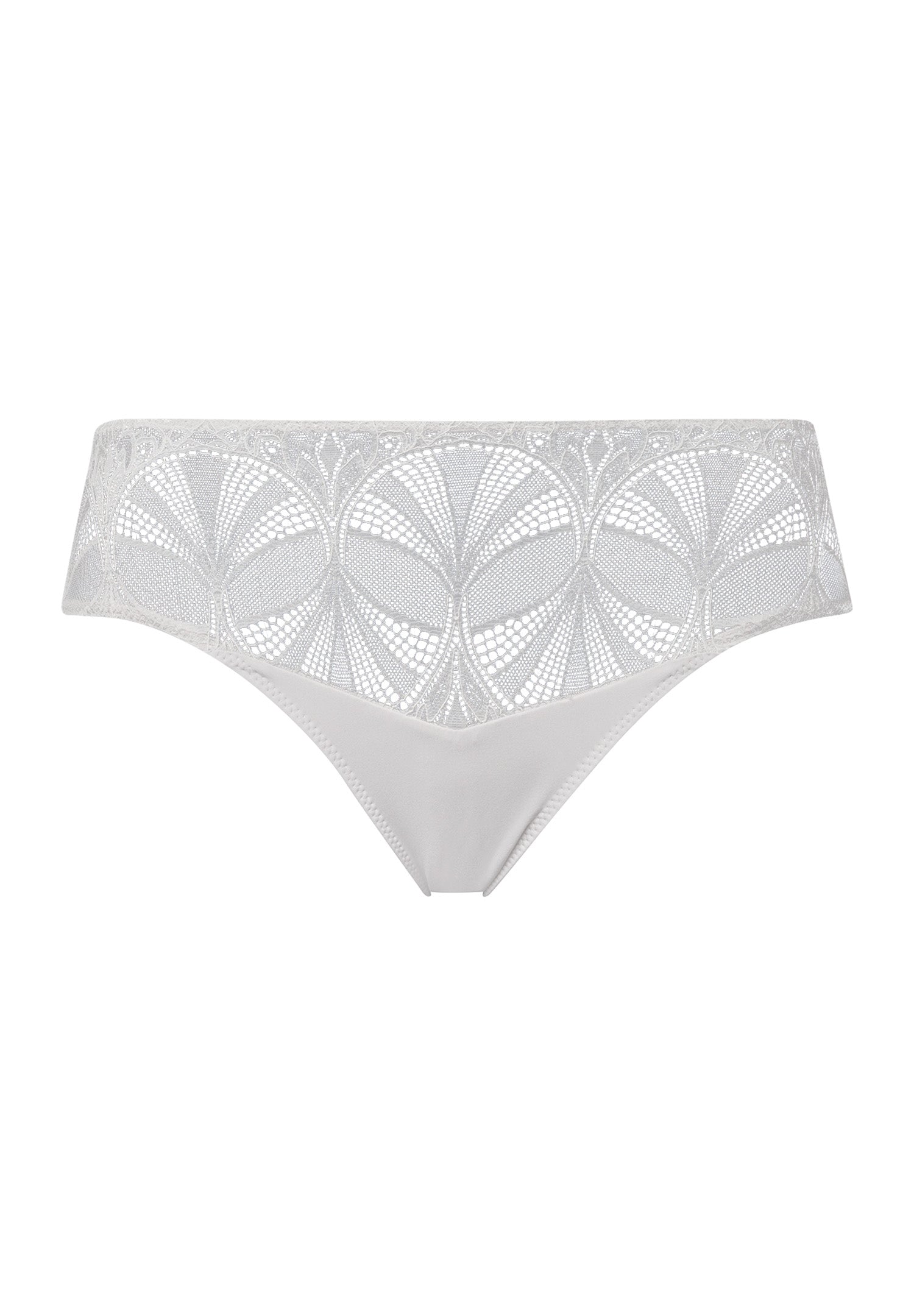 Holly Lace Hi-Cut Briefs | Silver Vapor 70824-2652