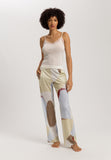Woolen Lace Lace Trim Wool And Silk Camisole | Misty White 70827-2123