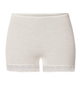 Woolen Lace Lace Trim Wool And Silk Boyleg | Misty White 70832-2123