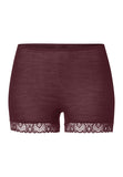 Woolen Lace Lace Trim Wool And Silk Boyleg | Vivid Brown 70832-2421