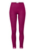 Woolen Lace Lace Trim Wool And Silk Leggings | Pink Tourmaline 70833-2473