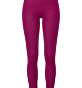 Woolen Lace Lace Trim Wool And Silk Leggings | Pink Tourmaline 70833-2473