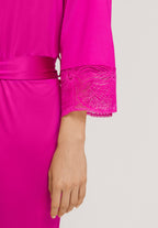 Lilith Lace Trim Kimono | Very Berry 70834-1370