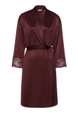 Lilith Lace Trim Kimono | Vivid Brown 70834-2421