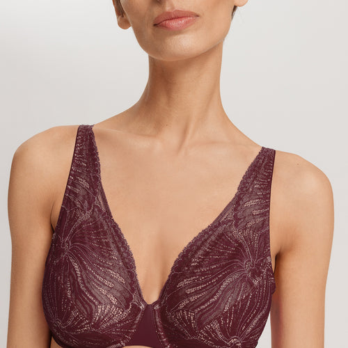 Lilith Lace Underwire Bra | Vivid Brown 70836-2421