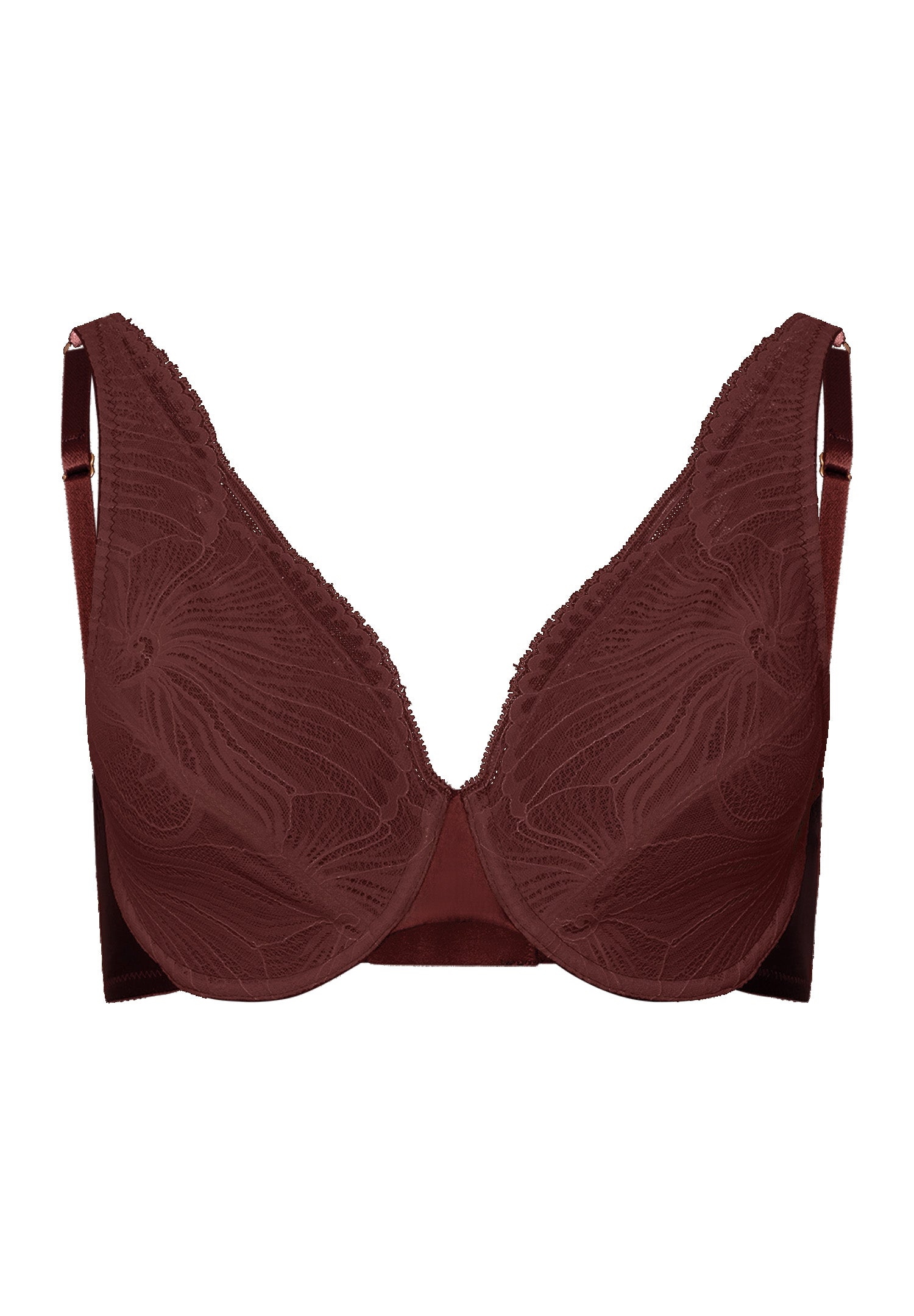 Lilith Lace Underwire Bra | Vivid Brown 70836-2421