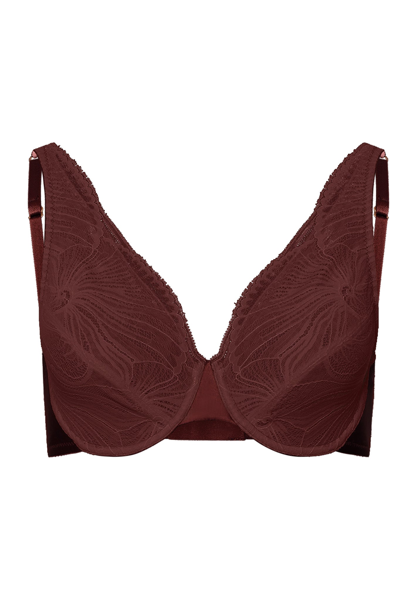 Lilith Lace Underwire Bra | Vivid Brown 70836-2421