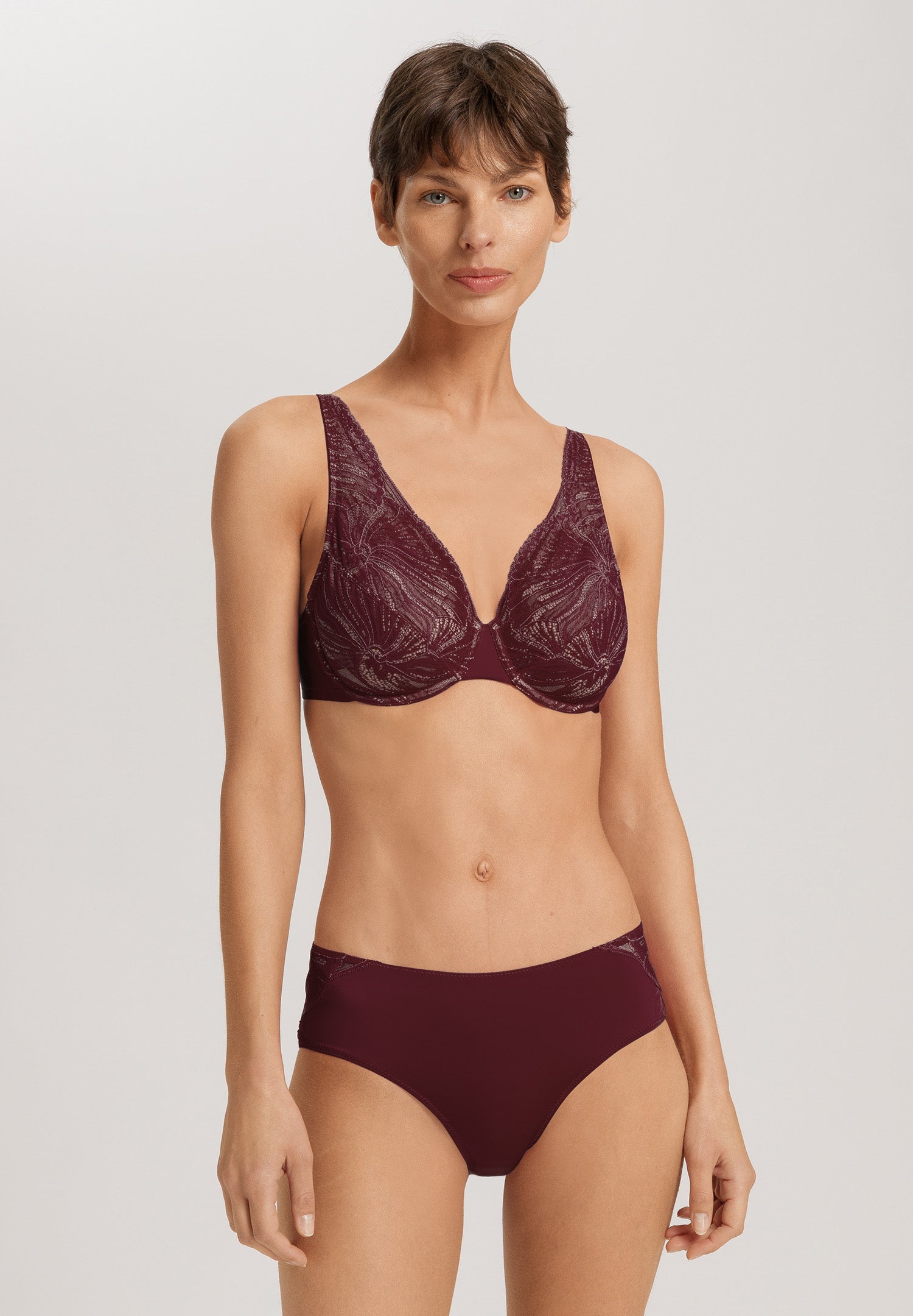 Lilith Lace Underwire Bra | Vivid Brown 70836-2421