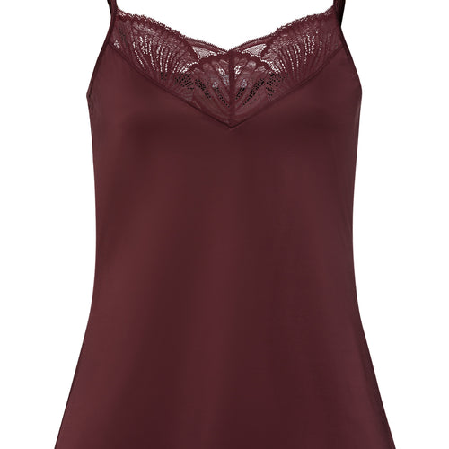 Lilith Lace Trim Camisole | Vivid Brown 70837-2421