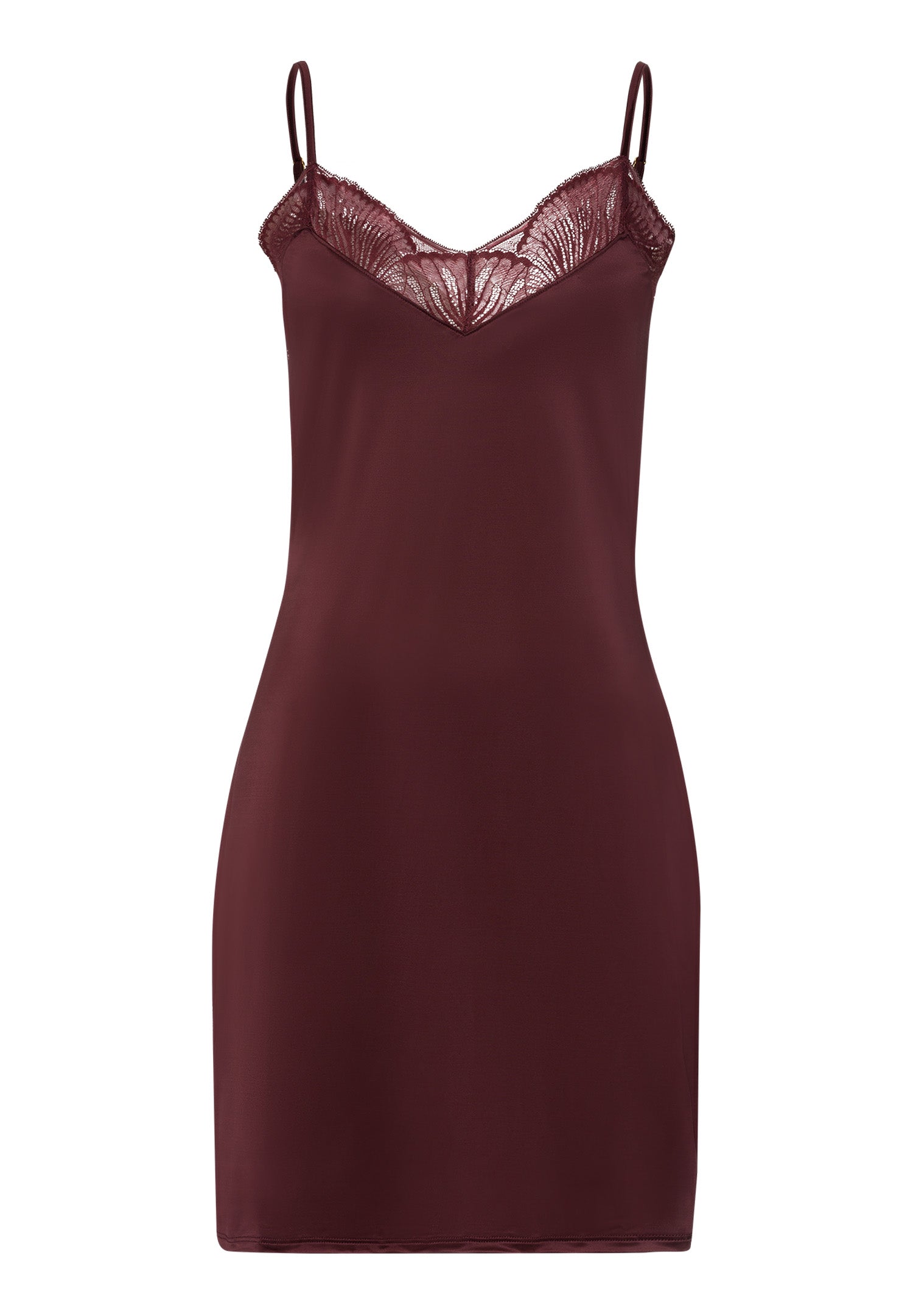 Lilith Lace Trim Bodydress | Vivid Brown 70838-2421