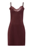 Lilith Lace Trim Bodydress | Vivid Brown 70838-2421