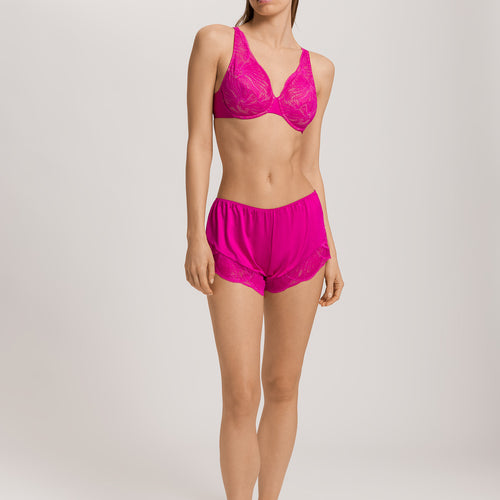 Lilith Lace Trim Knickers | Very Berry 70840-1370