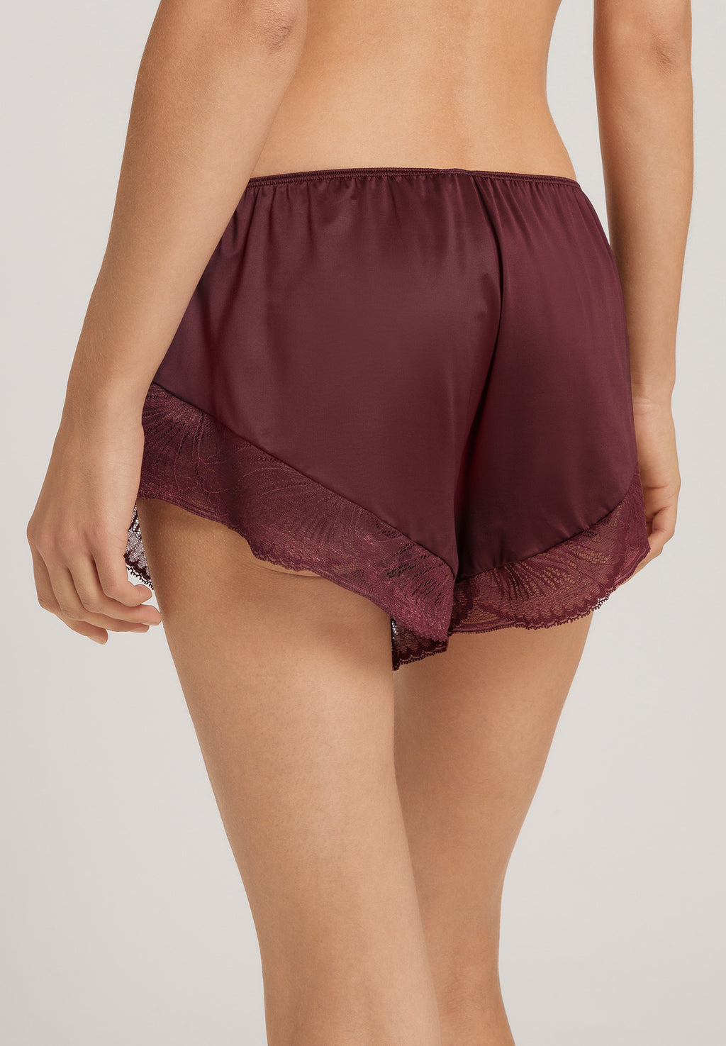Lilith Lace Trim Knickers | Vivid Brown 70840-2421