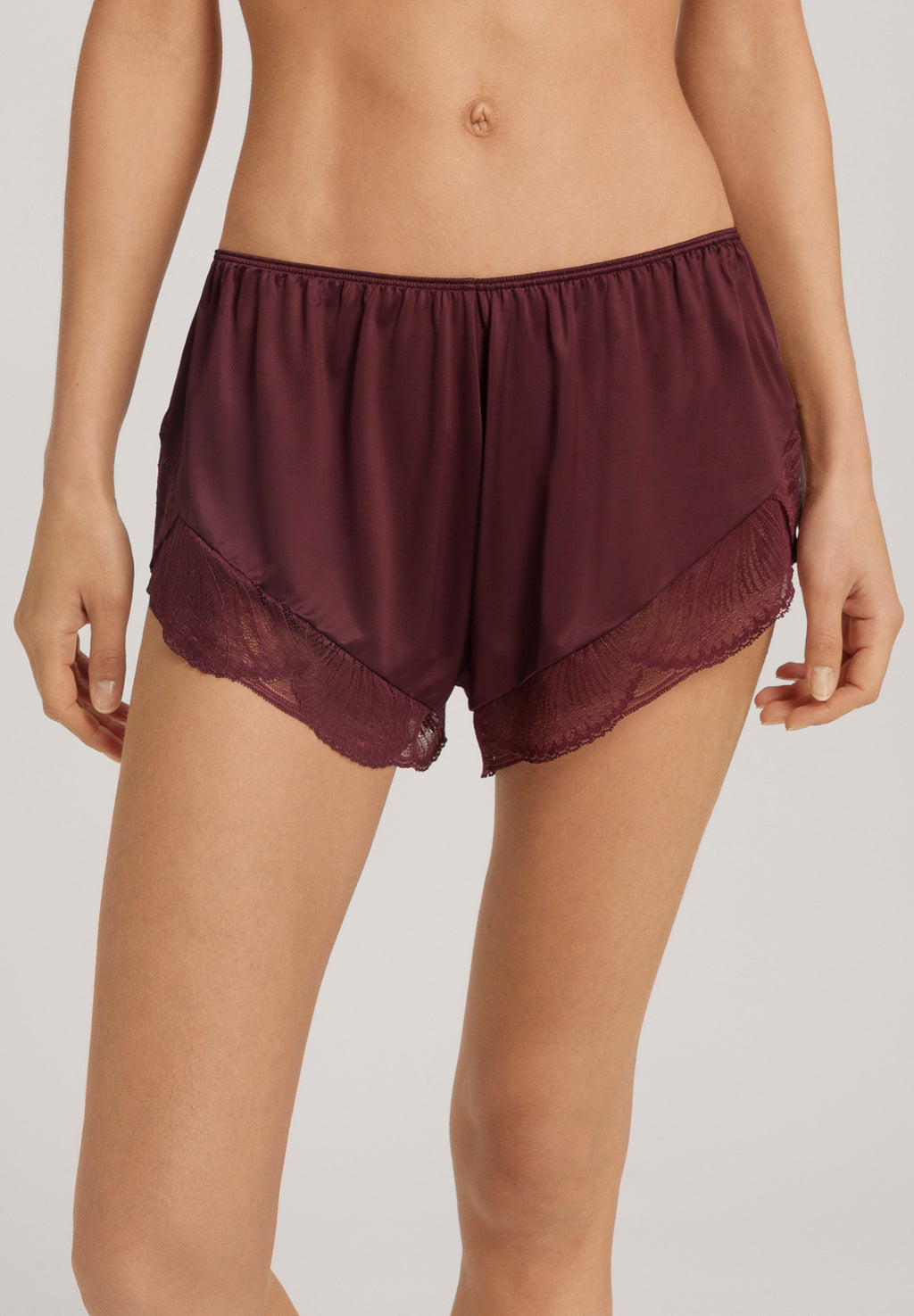 Lilith Lace Trim Knickers | Vivid Brown 70840-2421