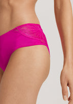 Lilith Lace Trim Hi-Cut Briefs | Very Berry 70841-1370