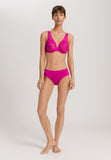 Lilith Lace Trim Hi-Cut Briefs | Very Berry 70841-1370