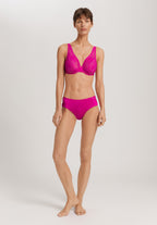 Lilith Lace Trim Hi-Cut Briefs | Very Berry 70841-1370