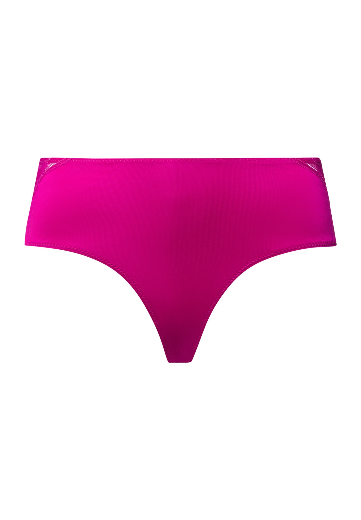 Lilith Lace Trim Hi-Cut Briefs | Very Berry 70841-1370