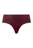Lilith Lace Trim Hi-Cut Briefs | Vivid Brown 70841-2421