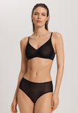 Smooth Illusion Semi-Transparent Tulle Soft Cup Bra | Black 70842-019