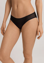 Smooth Illusion Semi-Transparent Tulle Bikini | Black 70844-019