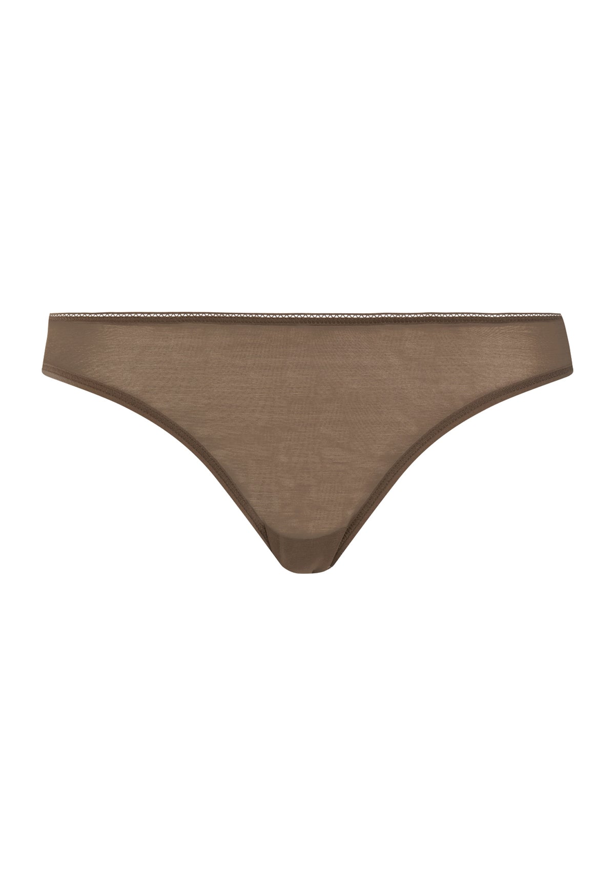 Smooth Illusion Semi-Transparent Tulle Bikini | Natural Teak 70844-2768