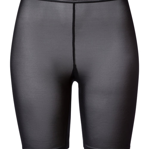 Smooth Illusion Semi-Transparent Tulle Bike Shorts | Black 70846-019