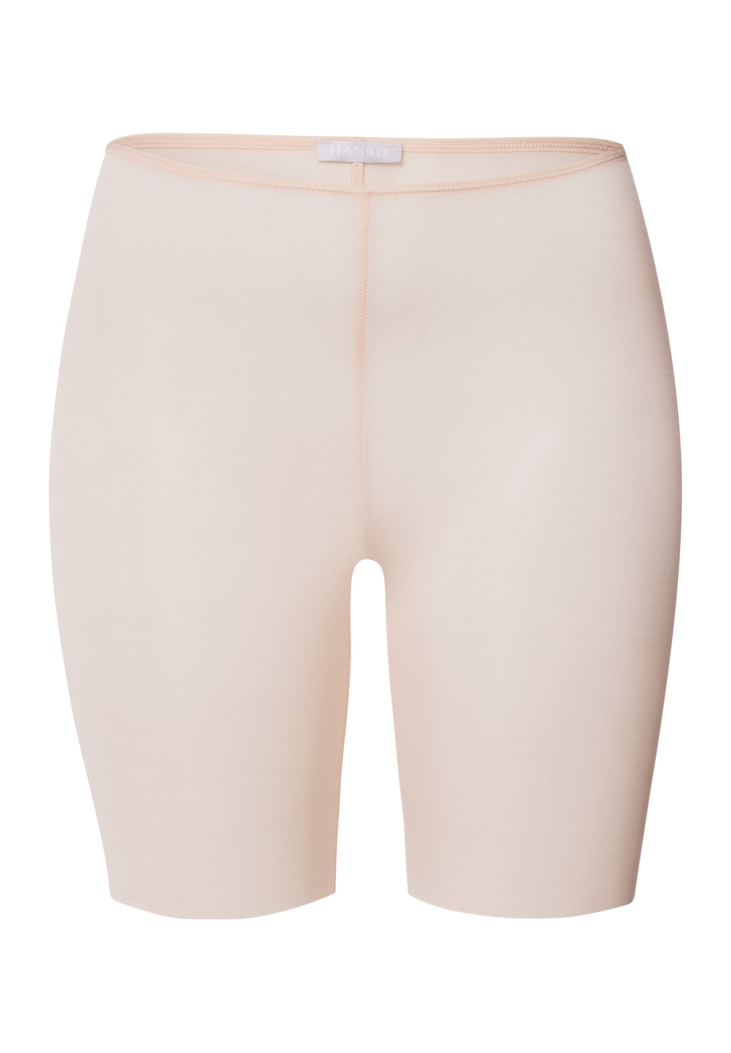 Smooth Illusion Semi-Transparent Tulle Bike Shorts | Beige 70846-274