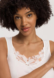 Kalea Floral Embroidered Tank Top | Off White 70848-102