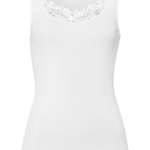 Kalea Floral Embroidered Tank Top | Off White 70848-102