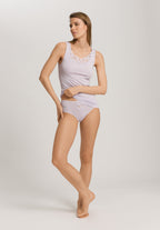 Kalea Floral Embroidered Tank Top | Pink Lavender 70848-2463