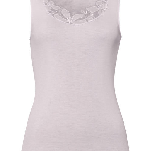 Kalea Floral Embroidered Tank Top | Pink Lavender 70848-2463