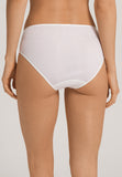 Kalea Floral Embroidered Hi-Cut Briefs | Off White 70849-102