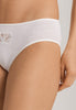 Kalea Floral Embroidered Hi-Cut Briefs | Off White 70849-102